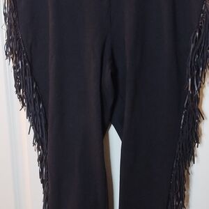 Giddy Up Cowgirl Fringe Capris